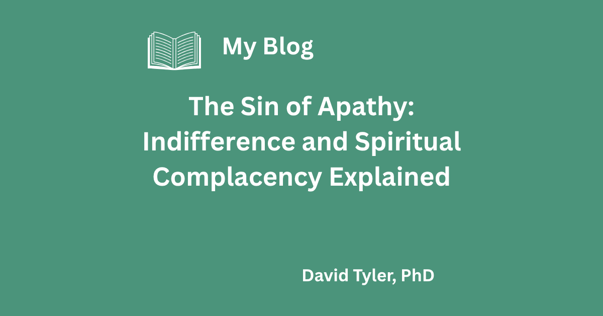 The Sin of Apathy, Indifference & Complacency | Wake Up to Truth